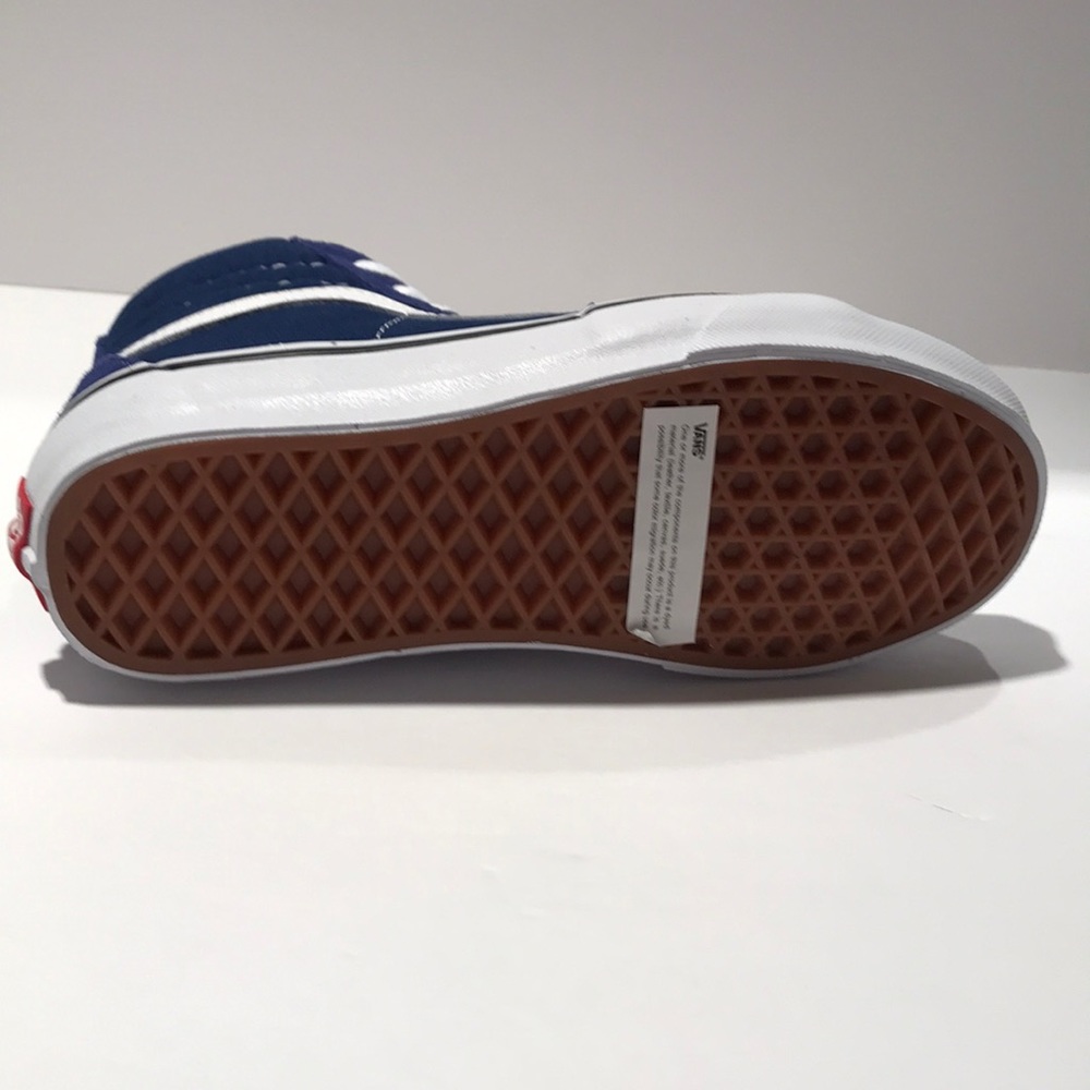 Vans sk8-hi estate blue canvas  sneaker shoes new - Picture 4 of 5